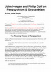 Research paper thumbnail of John Horgan and Philip Goff on Panpsychism and Geocentrism