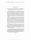 Research paper thumbnail of Ex Ante Versus Ex Post Deliberations: Two Models of Judicial Deliberations in Courts of Last Resort