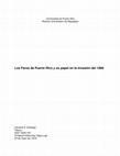 Research paper thumbnail of BA Thesis: Los Faros de Puerto Rico y su papel en la Invasión del 1898