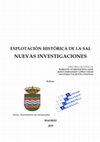 Research paper thumbnail of Poblamiento romano y explotación de la sal en el entorno del Lacus Ligustinus:  el Municipium Flavium Salpensarum