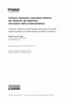 Research paper thumbnail of Cómics, memoria y procesos masivos de violación de derechos. Una breve visita a Iberoamérica Comics, memory and massive process of human rights violations. A brief review of Ibero-America