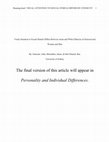 Research paper thumbnail of Visual Attention to Sexual Stimuli Differs Between Asian and White Ethnicity in Heterosexual Women and Men