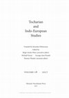 THT 1590: The Tocharian A Hariścandrāvadāna. In: Tocharian and Indo-European Studies 18 (2017), 83-93. Cover Page