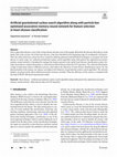 Research paper thumbnail of Artificial gravitational cuckoo search algorithm along with particle bee optimized associative memory neural network for feature selection in heart disease classification