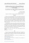 Research paper thumbnail of The Effects of Terrorist Attacks on Destination Preferences of Domestic and Foreign Tourists: A Spatial Analysis for Turkey's NUTS-II Regions