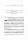 Research paper thumbnail of L’or (aurum), l’argent (argentum) et l’orichalque (aurichalcum). Étude lexicale de trois désignations latines de métaux précieux