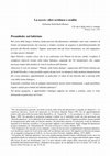 Research paper thumbnail of La noesis: oltre scrittura e oralità