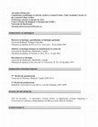 Research paper thumbnail of CURRICULUM VITAE AP novembre