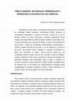 Research paper thumbnail of TEMPO E MEMÓRIA: RECORDAÇÃO, REMEMORAÇÃO E REMINISCÊNCIA EM NARRATIVAS DAS AMÉRICAS