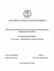 Research paper thumbnail of Nelle Province Orientali della Sierra Leone: dinamiche di Conservazione e di Cooperazione sul territorio. CULTURE, POLITICA E SOCIETA' Corso di studi in: ANTROPOLOGIA CULTURALE ED ETNOLOGIA Tesi di Laurea Magistrale Relatore