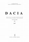 Aurel Rustoiu, Silver jewellery in the Early La Tène cemeteries from Banat. The hybridization of bodily ornaments. Dacia N. S., 61, 2017, 183-205 Cover Page