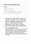 Research paper thumbnail of Environmental Devices (1997-2017)