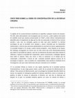 Research paper thumbnail of Once tesis sobre la crisis de concentración de la sociedad chilena