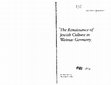 Research paper thumbnail of Michael Brenner, *The Renaissance of Jewish Culture in Weimar Germany* (New Haven: Yale University Press, 1996)