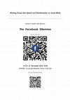 Research paper thumbnail of Working Group Hate Speech and Disinformation on Social Media The Facebook Dilemma