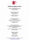 Research paper thumbnail of CICLO "Donne attorno al Mille" - Casa della Cultura di Milano Novembre 2019