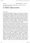 Research paper thumbnail of Nicola Gardini, La "Bufera" enigma necessario (recensione a E. Montale, "La bufera e altro", ed. commentata a cura di I. Campeggiani e N. Scaffai, Mondadori 2019)