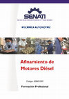 Afinamiento de Motores Diésel Formación Profesional Cover Page