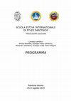 Scuola estiva internazionale in studi danteschi, Tredicesima edizione, Comitato scientifico: Simona Brambilla, Giuseppe Frasso (Direttore), Alessandro Ghisalberti, Giuseppe Ledda, Paolo Pellegrini (Ravenna-Verona 25-31 agosto 2019) Cover Page