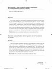 Research paper thumbnail of Motivación y justificación. Ernst Tugendhat y la fundamentación de la moral -  Motivation and Justification: Ernst Tugendhat on the Foundations of Morality