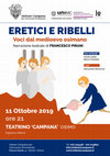 Research paper thumbnail of ERETICI E RIBELLI Voci dal medioevo osimano Narrazione teatrale di FRANCESCO PIRANI Voci recitanti