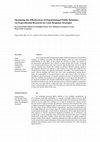 Research paper thumbnail of Measuring the Effectiveness of Organizational Public Relations: An Experimental Research on Crisis Response Strategies