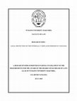 Research paper thumbnail of INTERNAL DISPLACEMENT: LEGAL PROTECTION OF THE INTERNALLY DISPLACED PERSONS IN TANZANIA. A RESEARCH PAPER SUBMITTED IN PARTIAL FULFILLMENT OF THE REQUIREMENTS FOR THE AWARD OF THE DEGREE OF BACHELOR OF LAWS [LL.B] (2018)