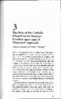 Research paper thumbnail of The Role of the Catholic Church in the Bosnian Conflict 1992-1995: A Historical Approach