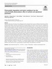 Photocatalytic degradation and kinetic modeling of azo dye using bimetallic photocatalysts: effect of synthesis and operational parameters Cover Page