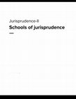 Research paper thumbnail of SCHOOLS OF WESTERN JURISPRUDENCE