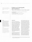 Research paper thumbnail of El género en la historiografía de la arquitectura: presencia de las arquitectas en la historia chilena reciente. Revista De Arquitectura, vol. 24, nr. 37, 2019, pp. 58-65