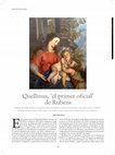 Research paper thumbnail of "Quellinus, Rubens' 'First Lieutenant" / "Quellinus, el 'primer oficial' de Rubens", Tendencias del mercado del Arte (Jan 2020), pp. 72-75.