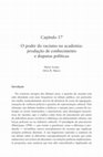 O poder do racismo na academia: produção de conhecimento e disputas políticas Cover Page