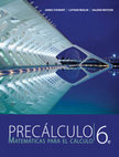 PRECÁLCULO MATEMÁTICAS PARA EL CÁLCULO 6e Cover Page