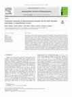 Research paper thumbnail of Systematic screening of pharmaceutical polymers for hot melt extrusion processing: a comprehensive review