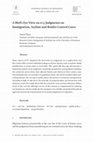 Research paper thumbnail of A Bird's Eye View on ECJ Judgments on Immigration, Asylum and Border Control Cases