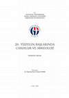 20. Yüzyılın Başlarında Casusluk ve Arkeoloji Cover Page