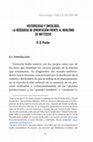 Research paper thumbnail of Historicidad y ontología. La búsqueda de orientación frente al nihilismo de Nietzsche