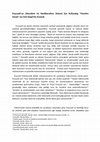 Research paper thumbnail of Foucault'un Liberalizm Ve Neoliberalizm Sistemi İçin Kullandıgı 'Yönetim Sanatı' nın İzini Hegel'de Aramak