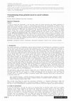 Research paper thumbnail of Transitioning from printed novel to novel website: a case study