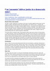 Research paper thumbnail of Can 'encounter' deliver justice in a democratic state? Source of publication : http://roundtableindia.co.in/index.php? option=com_content&view=article&id=9767:can-an-encounter-justify-the-democratic-value- of-social-justice&catid=119:feature&Itemid=132