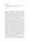 Research paper thumbnail of Recensione a Eugenio Canone (a cura di), "Anima-Corpo alla luce dell’etica. Antichi e moderni", Leo S. Olschki Editore, Firenze 2015