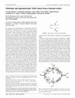 Research paper thumbnail of Molecular and supramolecular Ni(II) wheels from α-benzoin oxime