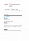 Research paper thumbnail of “Alimento morto” e os donos na cidade: comensalidade e alteridade em uma aldeia guarani em São Paulo;  “Dead food” and the owners in the city: commensality and alterity in a Guarani village in São Paulo