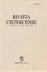 Ciammaruconi - Presenze monastiche benedettine, criptensi e templari sulle sponde del lago di Sabaudia. Santa Maria della Sorresca (VI-XIII secolo), in «Rivista cistercense» 17 (2000), pp. 177-219 Cover Page