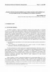 Research paper thumbnail of ¿Traducción de textos espirituales versus traducción espiritual? Planteamiento de una interrogante traductológica