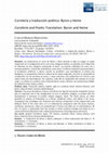 Research paper thumbnail of Cursilería y traducción poética: Byron y Heine