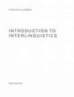 Introduction to Interlinguistics FINAL DRAFT Cover Page