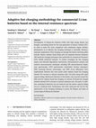 Adaptive fast charging methodology for commercial Li-ion batteries based on the internal resistance spectrum Cover Page