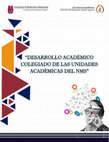 "DESARROLLO ACADÉMICO COLEGIADO DE LAS UNIDADES ACADÉMICAS DEL NMS" Cover Page